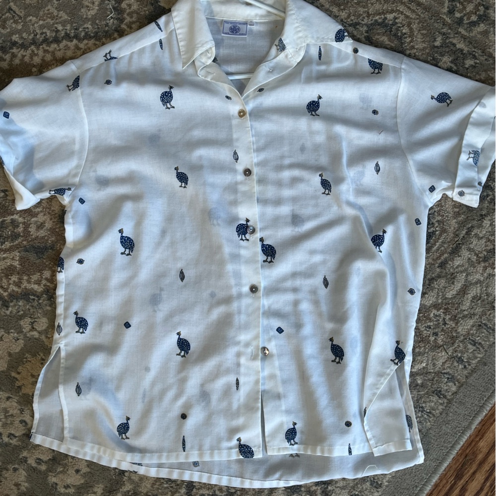 Vintage South African Bird Shirt 40